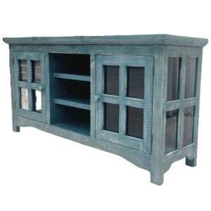 Alamo Teal Green TV Stand