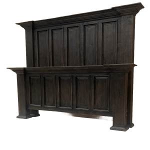 Arizona Dark Walnut King Bed