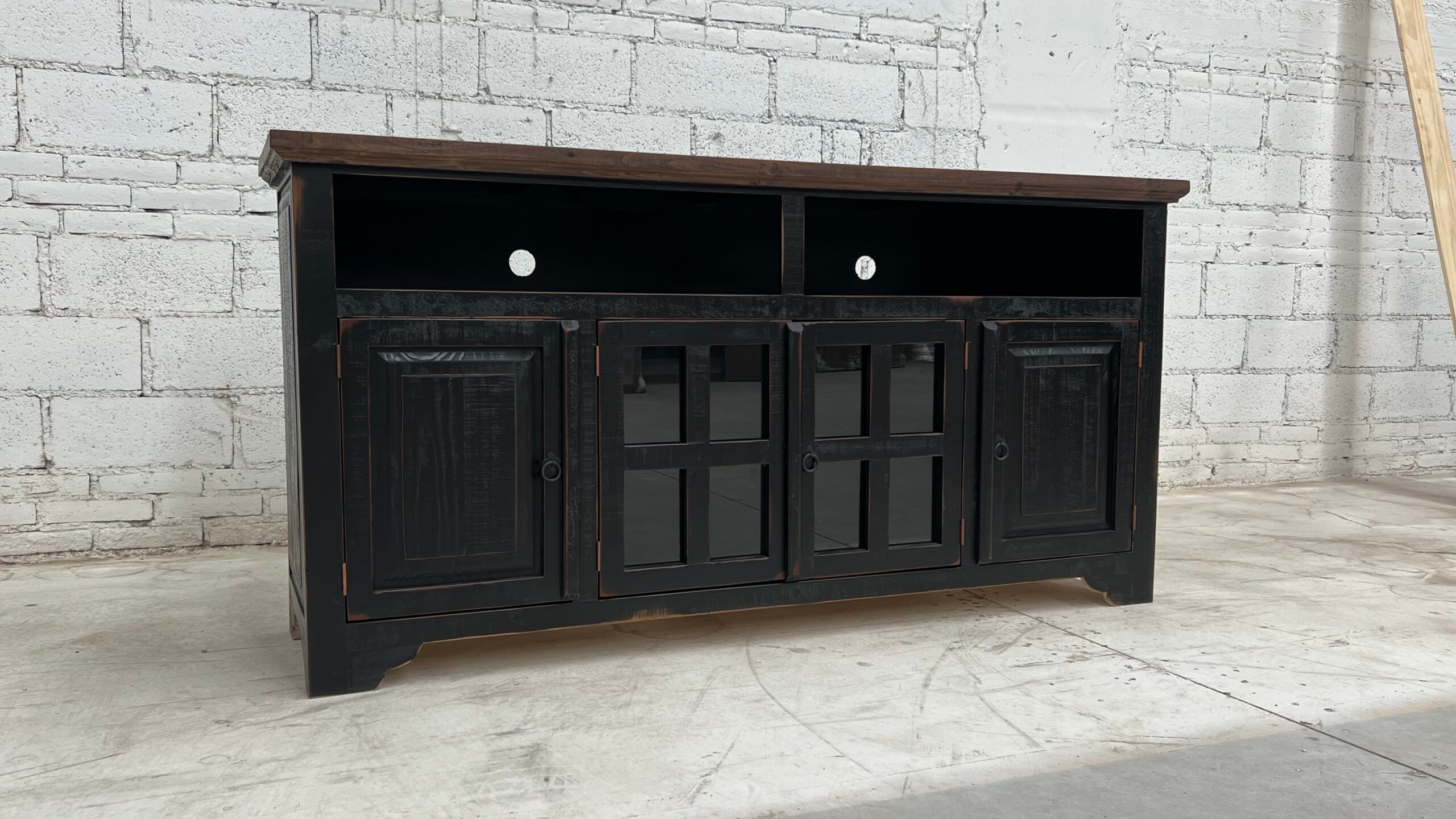 Laredo Black TV Stand