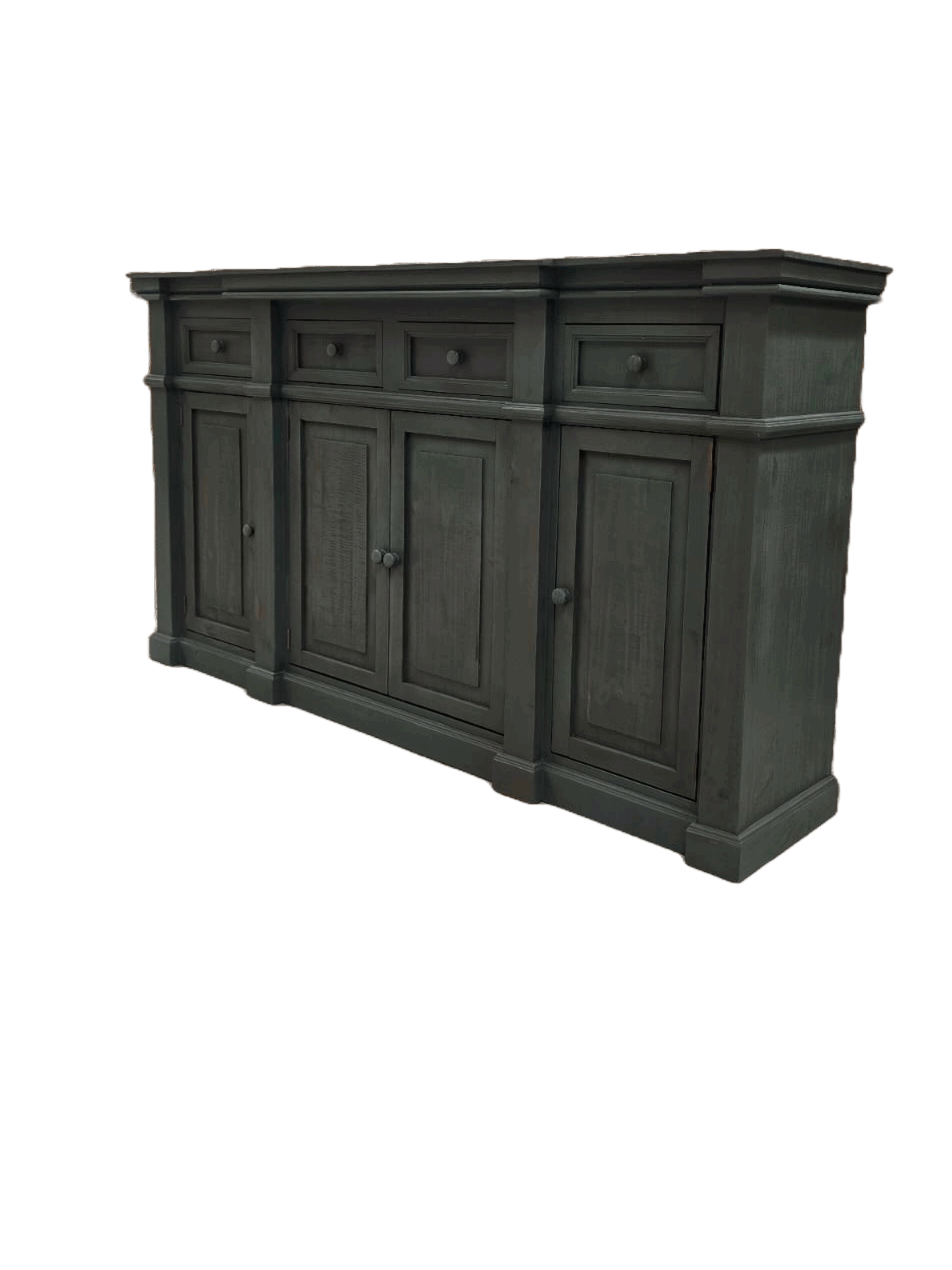 Santa Fe 4-Door Sideboard – Grove Green Finish