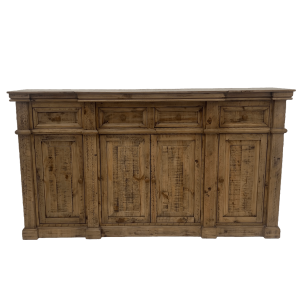 Santa Fe 4-Door Sideboard – Oak Finish